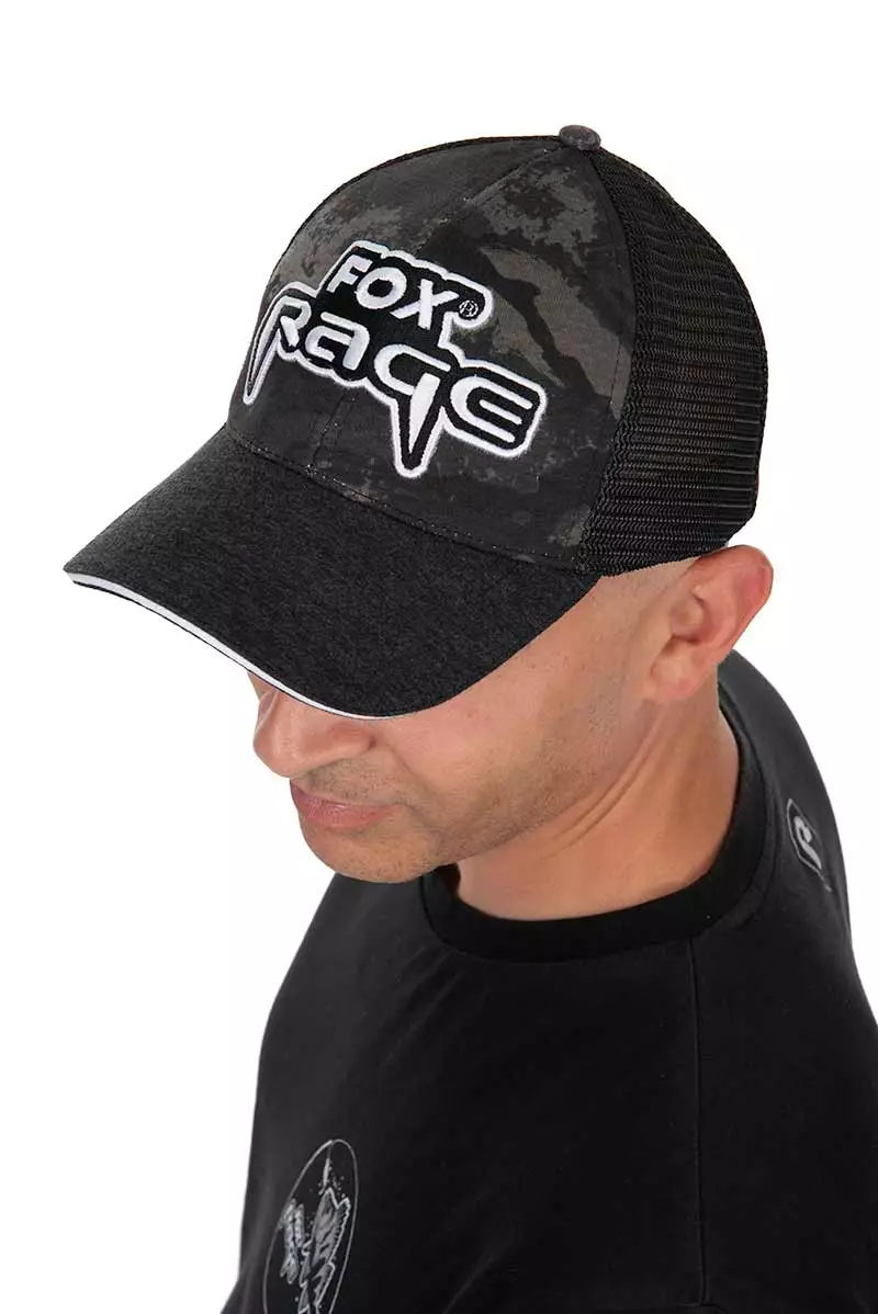 Fox Rage Kšiltovka Embroided Camo Trucker Cap