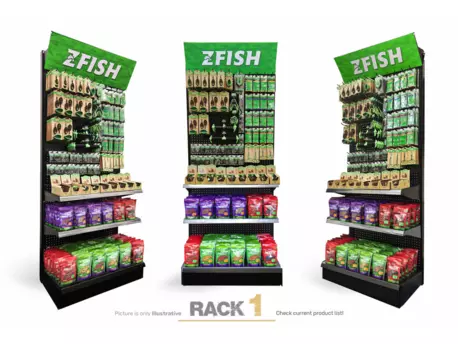 ZFISH Akční Set Produktů 1+ Prodejní Regál Zdarma!