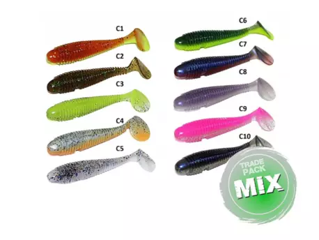 ZFISH Trade Pack Worm Shad 9,5cm