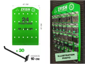 ZFISH Akční Set Kaprových Háčků + Prodejní Tablo Zdarma!