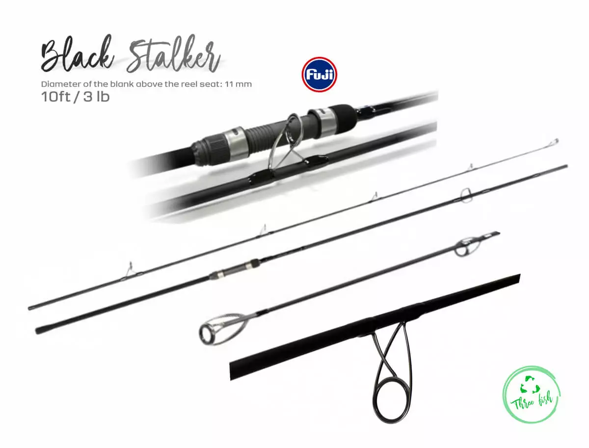 ZFISH Combo Prut Black Stalker 10ft/3lb + Naviják Fusion X 6000