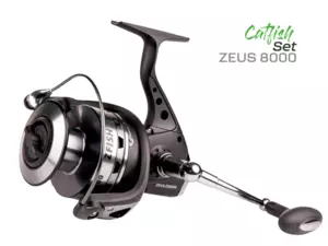 ZFISH Combo Prut Catfish Fighter 2,85m/100-300g + Naviják Zeus ZX 8000