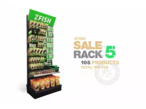 ZFISH Akční Set Produktů 5+ Prodejní Regál Zdarma!