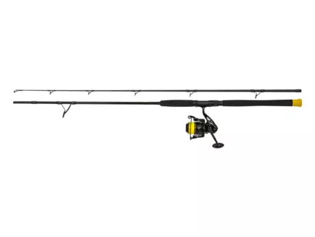 Black Cat Prut Hard Core Combo Spin Rod 2,4m 200g + Naviják 5000 + Šňůra 0,38mm