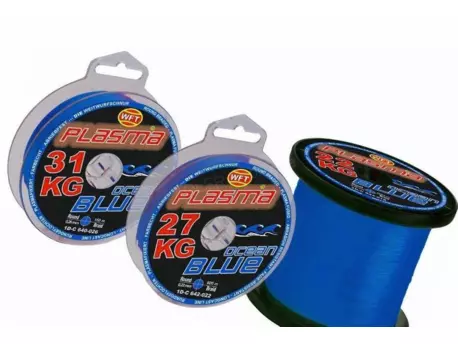 WFT šňůra  KG PLASMA OCEAN BLUE 0,26mm 31kg - modrá metráž AKCE