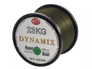 WFT šňůra Dynamix Round - zelená metráž AKCE