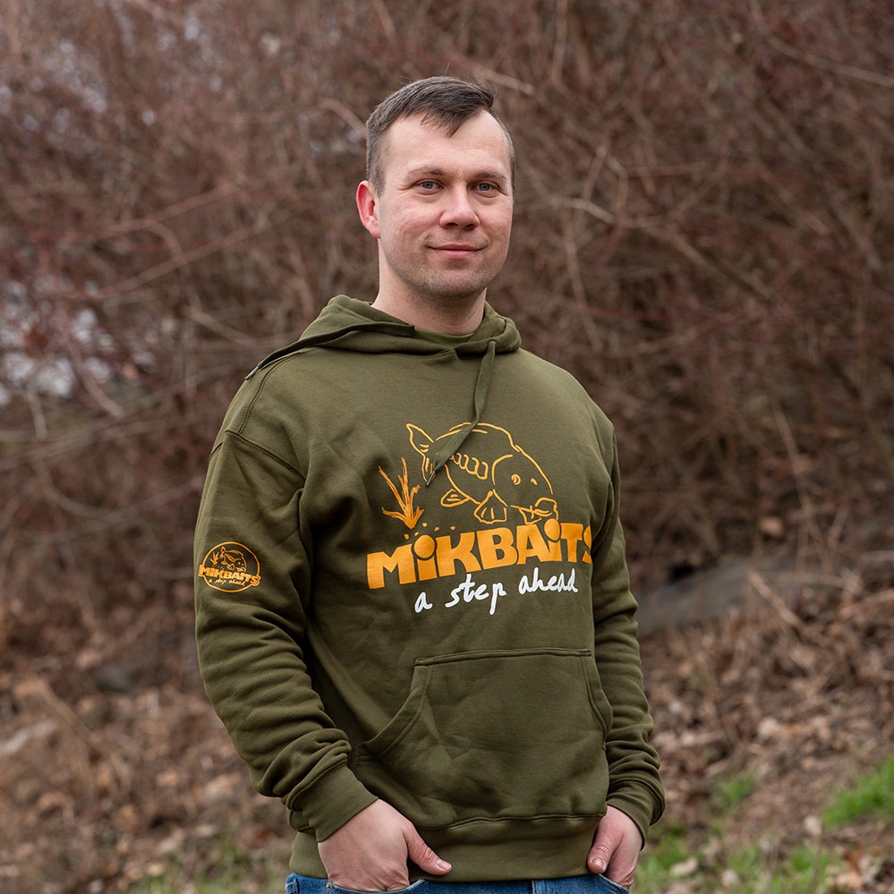 Mikbaits s.r.o. Mikbaits oblečení - Mikina Fans team zelená 4XL
