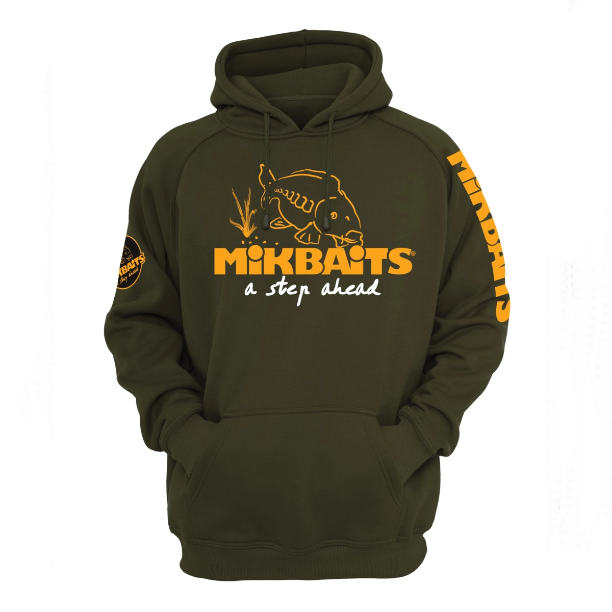 Mikbaits s.r.o. Mikbaits oblečení - Mikina Fans team zelená 4XL
