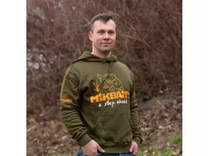 Mikbaits s.r.o. Mikbaits oblečení - Mikina Fans team zelená 4XL