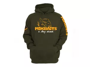 Mikbaits s.r.o. Mikbaits oblečení - Mikina Fans team zelená 4XL