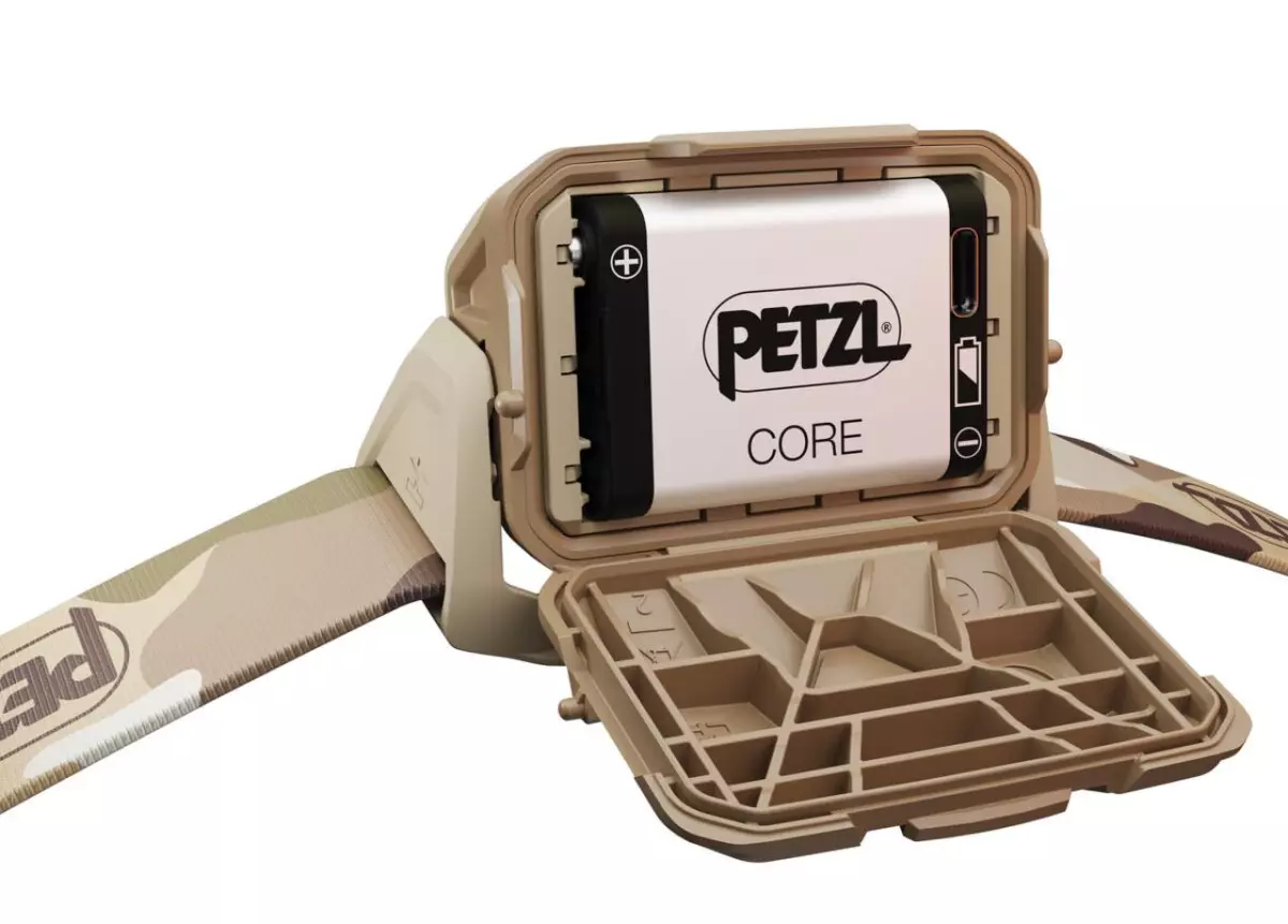 Petzl čelovky - ARIA 1R RGB camou