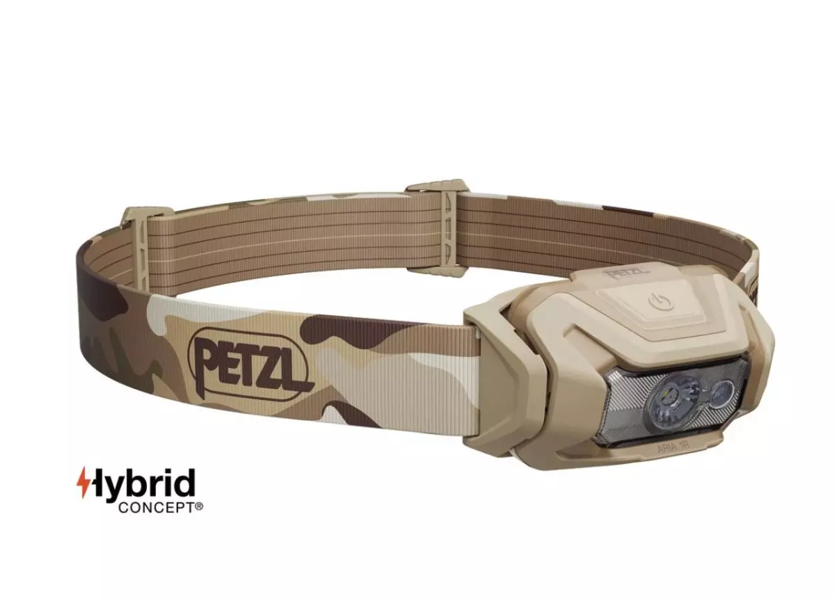 Petzl čelovky - ARIA 1R RGB camou