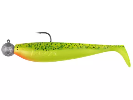 Fox Rage Gumová Nástraha Loaded Zander Pro Shad UV Lemon Tiger 10cm 10g