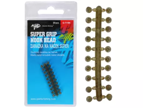 Giants fishing Zarážka na háček Super Grip Hook Bead 20ks