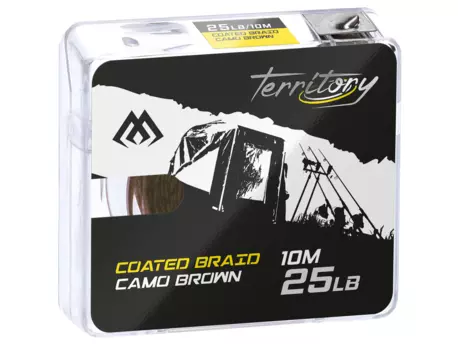 Mikado Coated braid Camo Brown