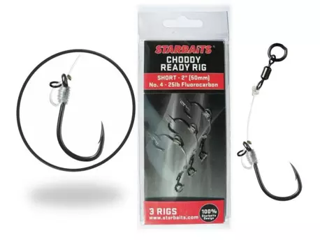 STARBAITS Návazec na boilies Short Choddy 3ks