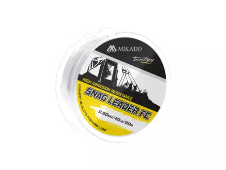 Mikado Šokový vlasec Snag Leader FC 40lbs/0.50mm/80m