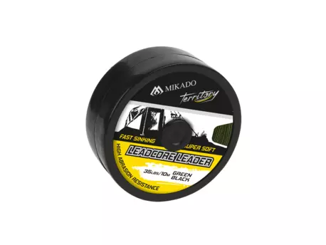 NÁVAZEC - LEADCORE LEADER 35lbs/10m - ČERNO-ZELENY - 1 ks