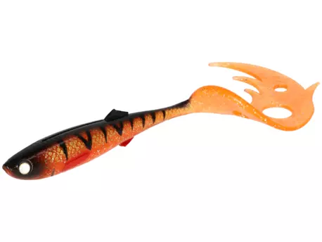 NÁSTRAHA - SICARIO PIKE TAIL 10.5cm/Orange Perch - 4 ks