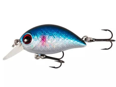 MIKADO WOBLER SHIMMY 34mm 3.0g BLUE ROACH - PLOVOUCÍ