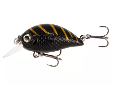 WOBLER SHIMMY - 34mm/3.0g/BLACK TIGER - PLOVOUCÍ - 1 ks