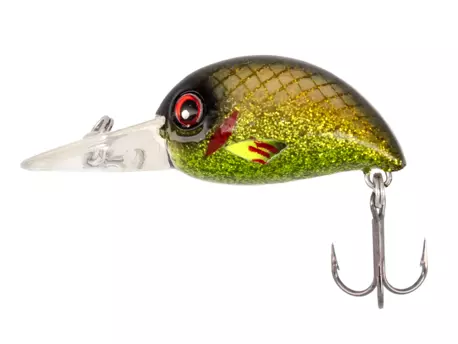 WOBLER SHIMMY DR - 30mm/3.3g/GREEN OLIVE FLASH - PLOVOUCÍ - 1 ks