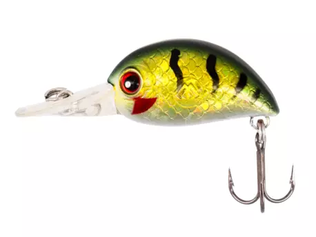 WOBLER SHIMMY DR - 30mm/3.3g/GREEN PERCH - PLOVOUCÍ - 1 ks