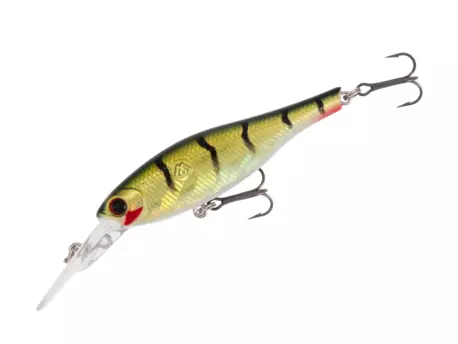 WOBLER EVO TWITCH - 40mm/2.4g/GREEN PERCH - POTÁPIVÝ - 1 ks
