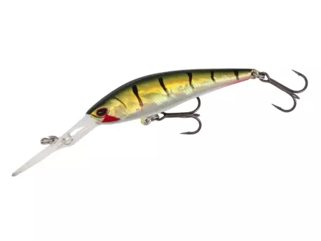 MIKADO WOBLER CRACKER - 60mm/5.2g/GREEN PERCH - SUSPENDING - 1 ks