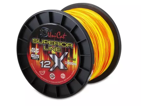 SAENGER Uni Cat šňůra 12 X Superior Line 0,37mm, 1m, 36 kg