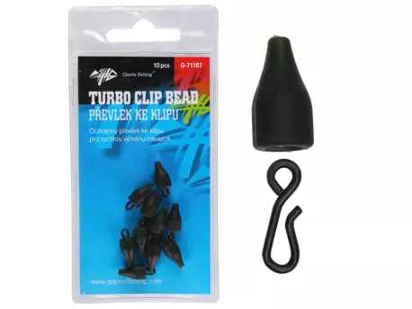 Giants fishing Rychlovýměnný klip s převlekem Turbo Beads 10ks