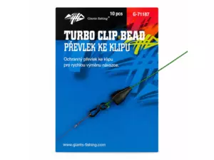 Giants fishing Rychlovýměnný klip s převlekem Turbo Beads 10ks
