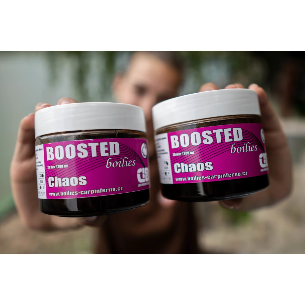 Carp Inferno Boosted Boilies 300 ml Chaos