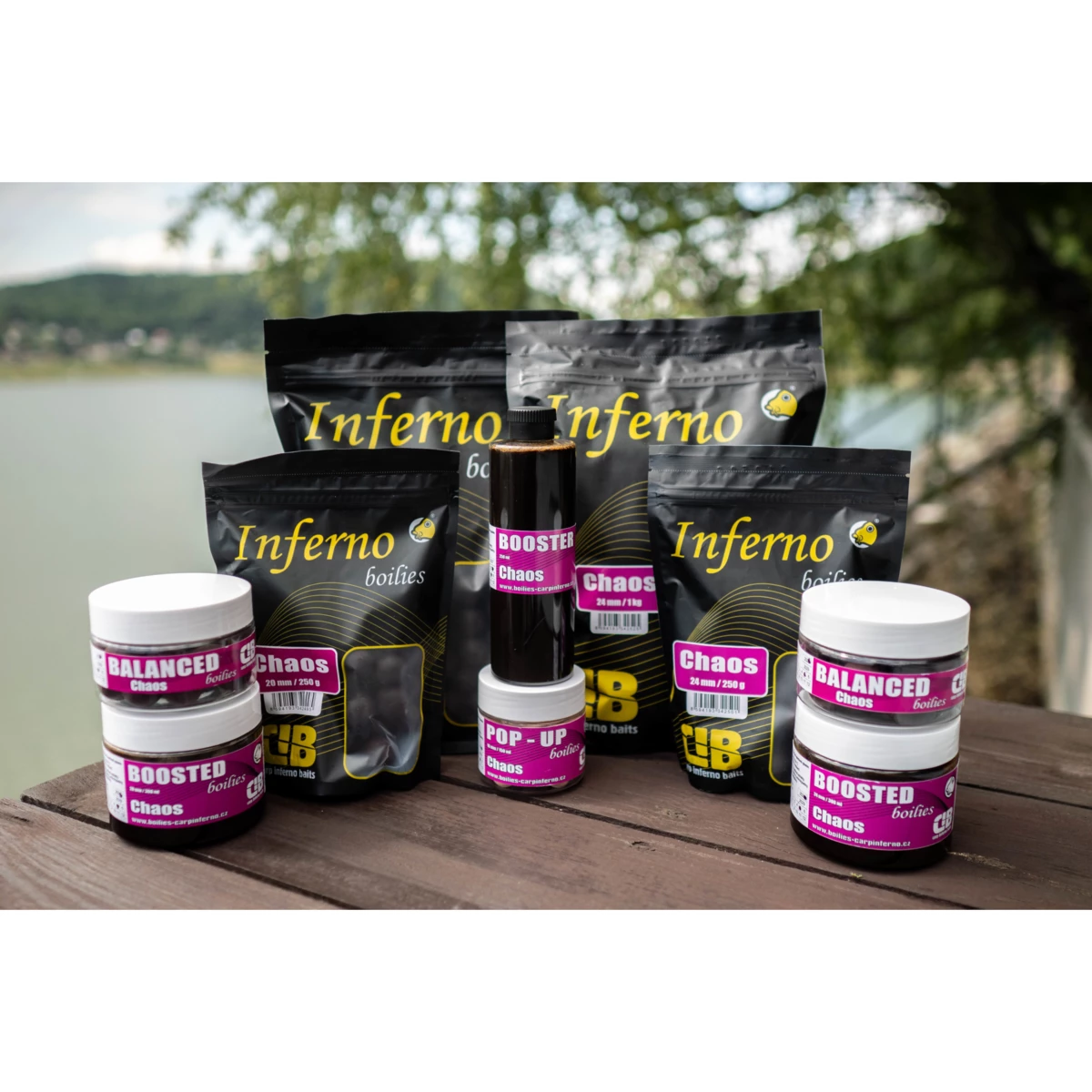 Carp Inferno Balanced Boilie 200 ml Chaos