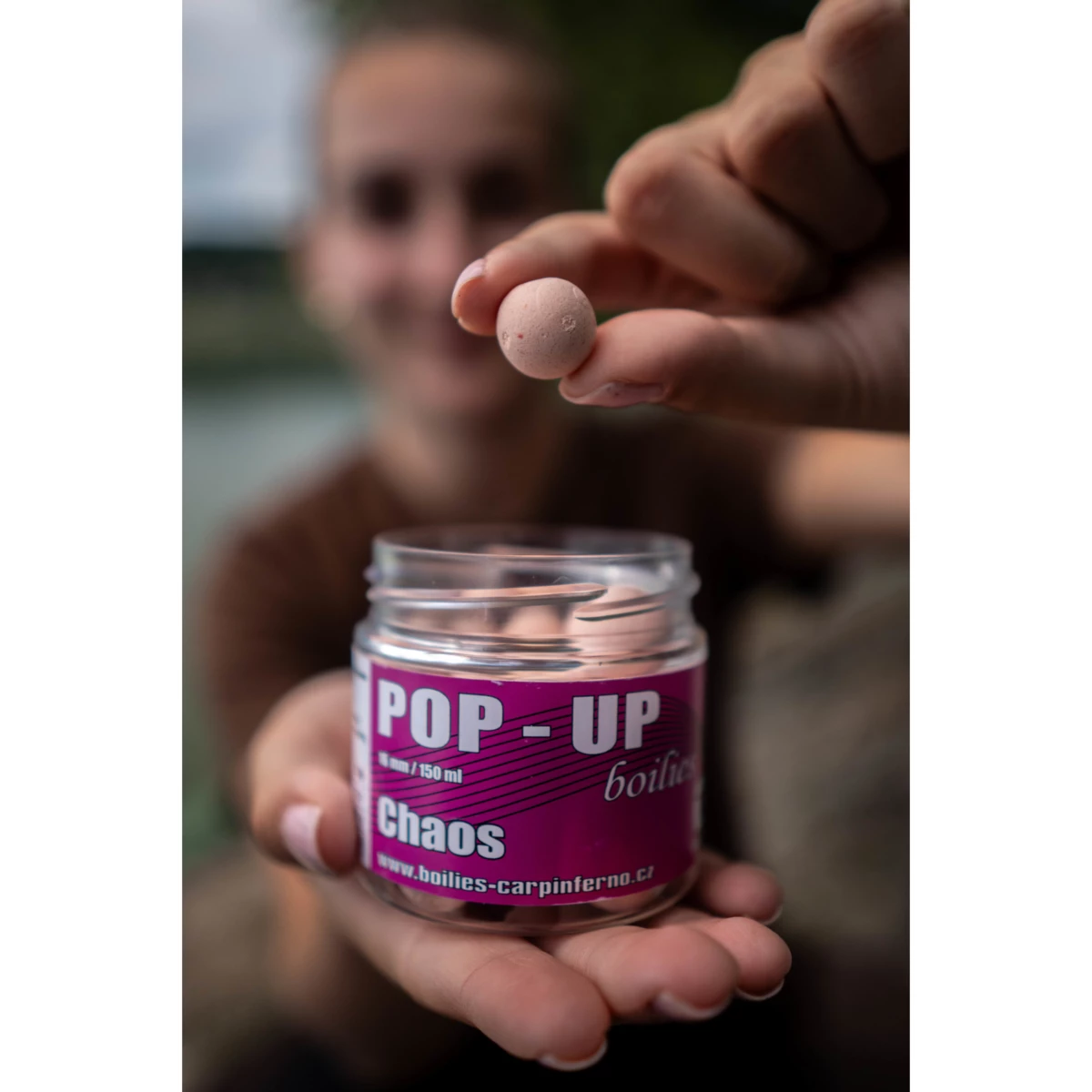 Carp Inferno Pop - up Boilies 16 mm 150 ml Chaos