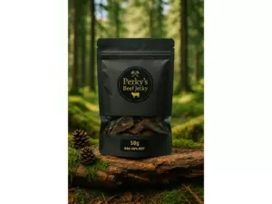 Perky's Jerky Sušené hovězí maso BBQ 100% Beef 50g