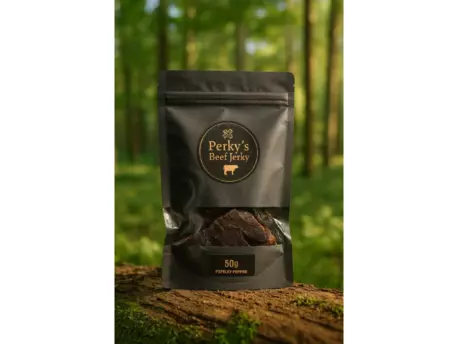 Perky's Jerky Sušené hovězí maso Popelky Peppers 50g