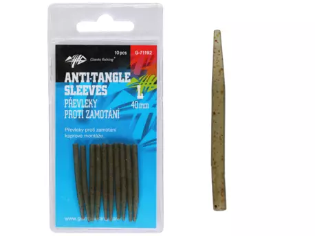 Giants fishing Převleky proti zamotání Anti-Tangle Sleeves L-40mm, 10ks