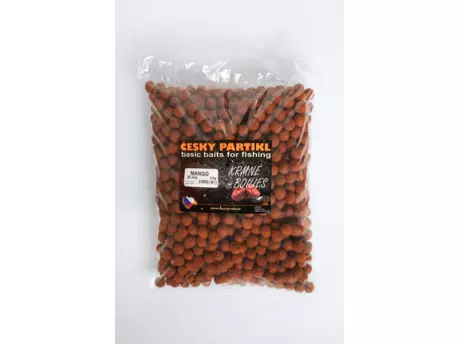 ČESKÝ PARTIKL Krmné boilies 5 kg - MANGO