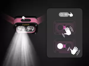 Čelová lampa Delphin QUEEN 3W/1200mAh