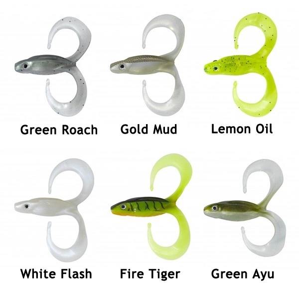 GUNKI Twister Grubby Frog 7cm