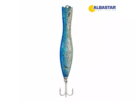 ALBASTAR Pilker Scorpion modro-stříbrná AKCE