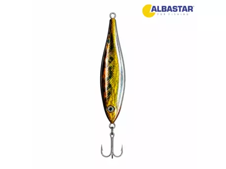 ALBASTAR Pilker Scorpion hnědo-žlutá 158gr AKCE