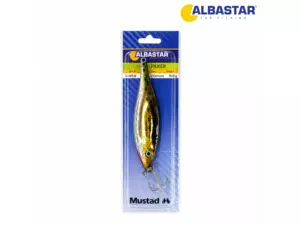 ALBASTAR Pilker Scorpion hnědo-žlutá 158gr AKCE