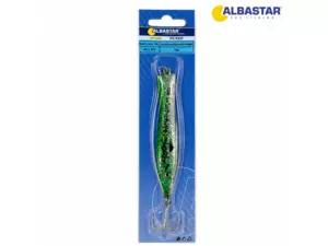ALBASTAR Pilker Scorpion zeleno-stříbrná AKCE