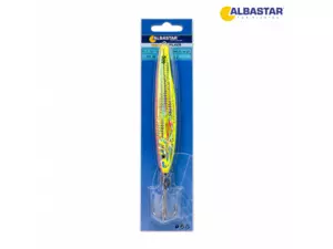 ALBASTAR Pilker Scorpion růžovo-žlutá 80gr AKCE