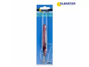 ALBASTAR Pilker Scorpion růžová holo 60gr AKCE