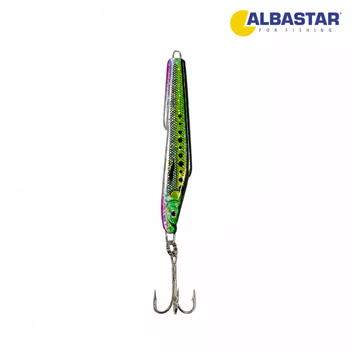 ALBASTAR Pilker Scorpion zelená holo 60gr AKCE