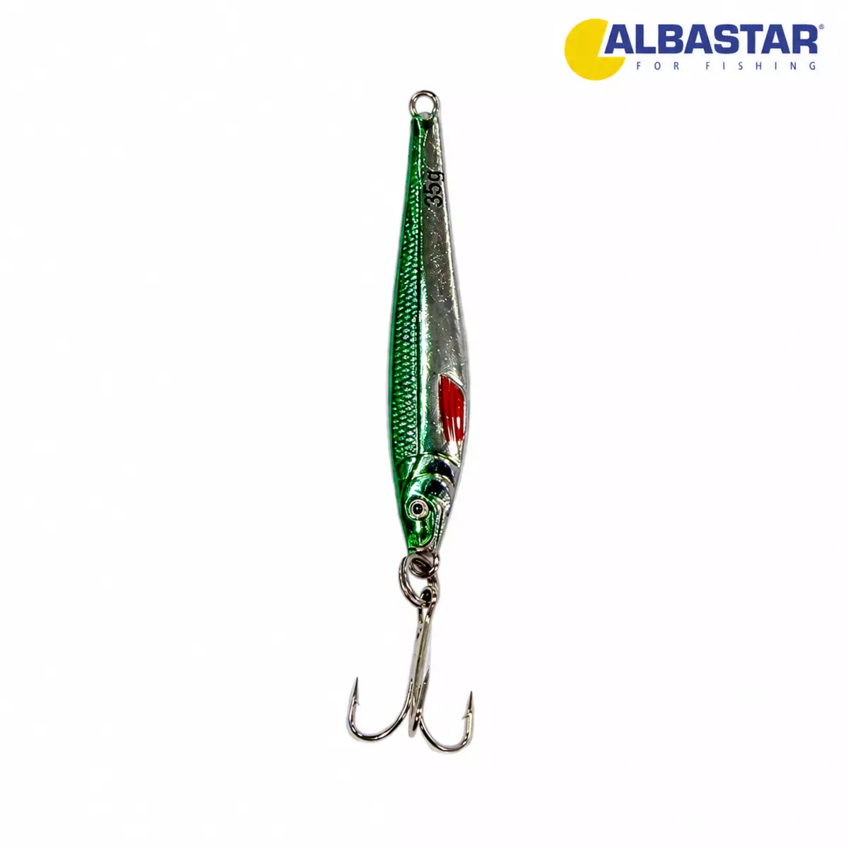 ALBASTAR Pilker Scorpion zelená 35gr AKCE