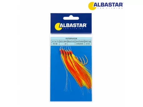 Albastar návazec Paternoster 135cm červeno-žlutá AKCE